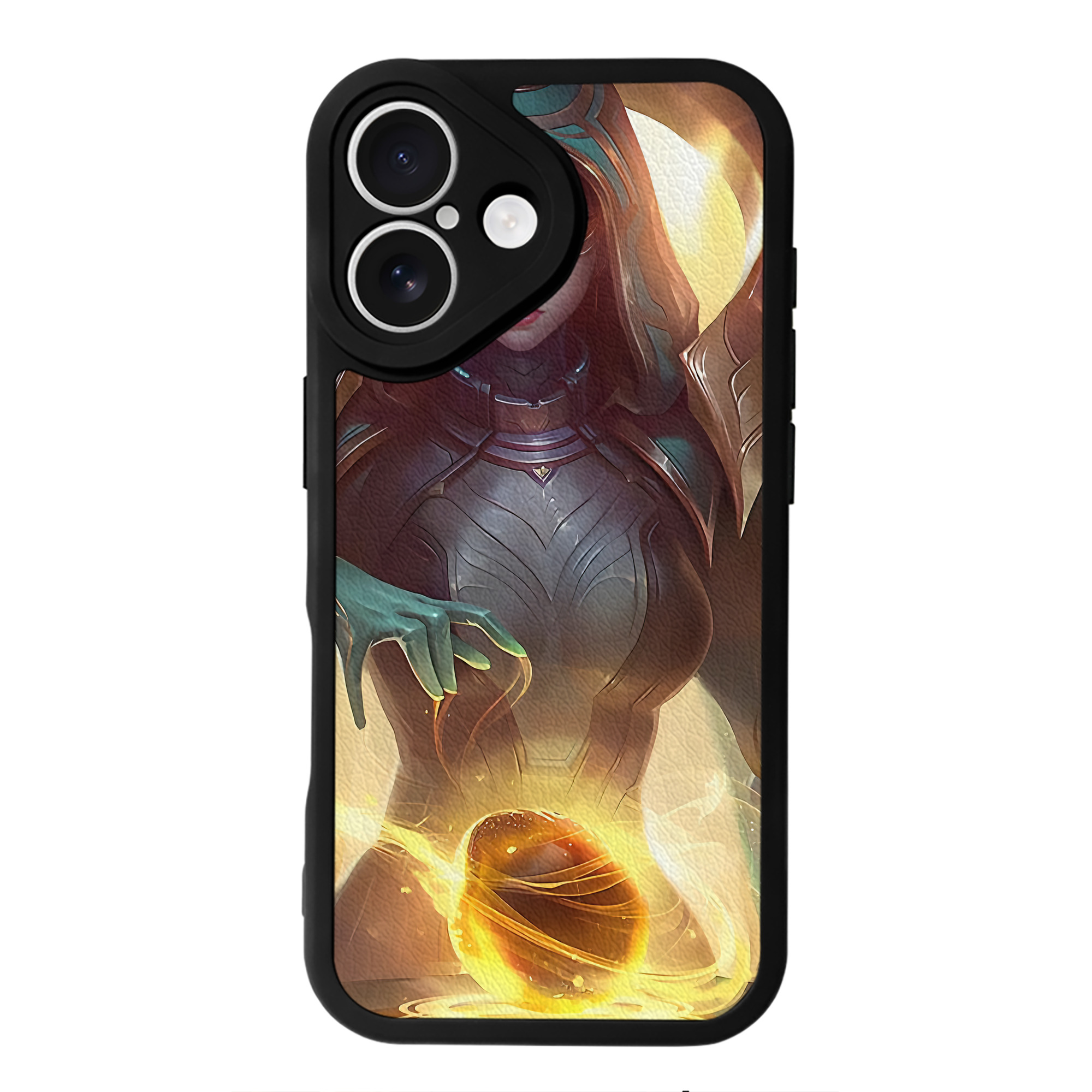 リーグ・オブ・レジェンド League of Legends LOL 【iPhone 16シリーズ対応】シリコンスマホケース（レザー調） 材質：シリコン